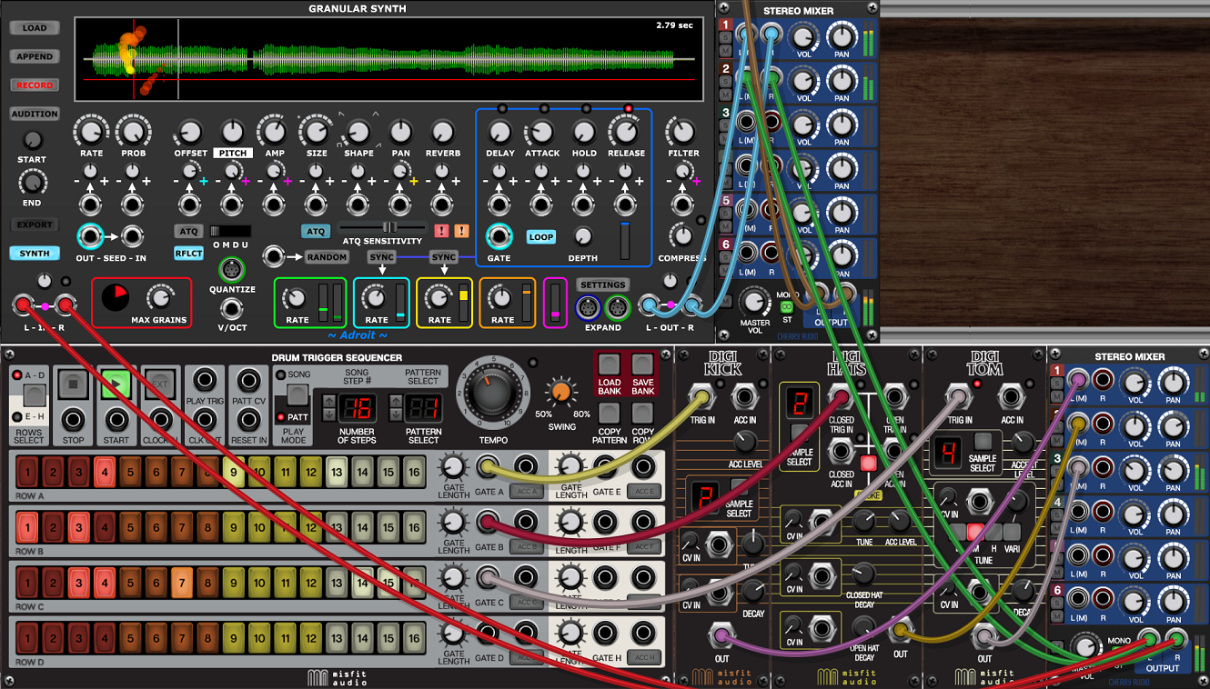 Granular Synth Operation Adroit Synthesis